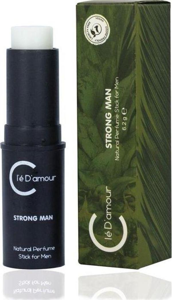 Strong Man (Fougére/Aromatik) Men - Erkek Stick Parfüm 6.2 gr - Vegan - Image 1