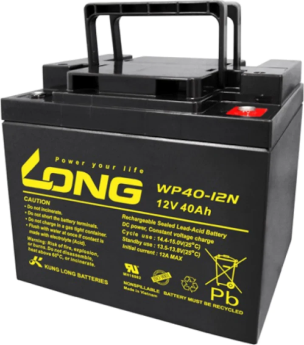 LONG 12Volt 40Ah Kuru Tip Akü - Image 1