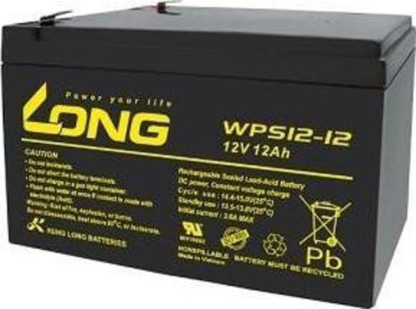 LONG WPS Serisi 12Volt 12Ah Kuru Tip Akü - Image 1