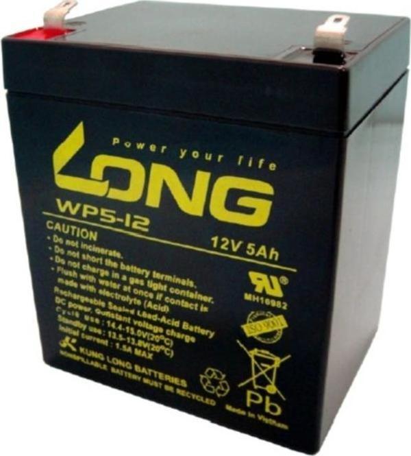 LONG 12Volt 5Ah Kuru Tip Akü - Image 1
