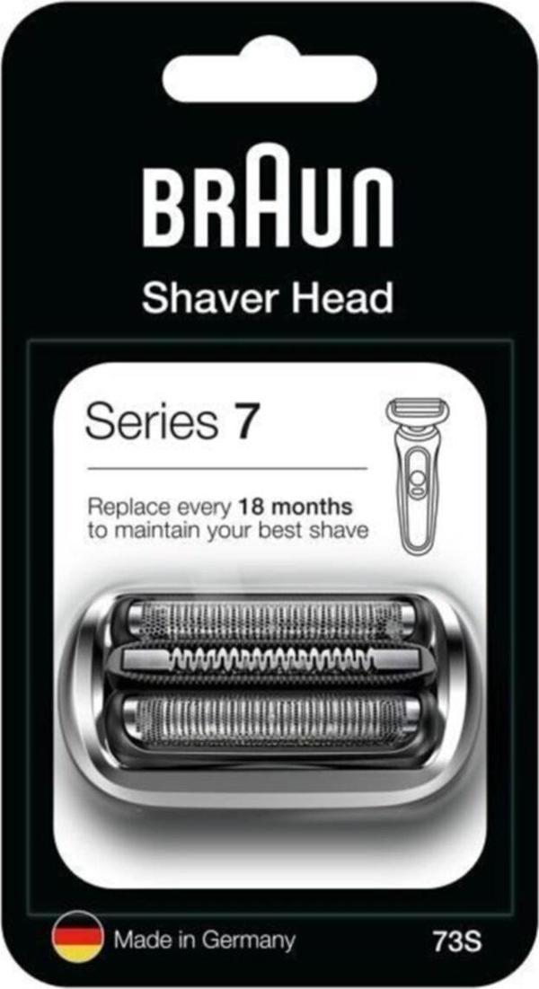 Braun Series 7 73s Tıraş Makinesi Yedek Başlığı - Gümüş - Image 1