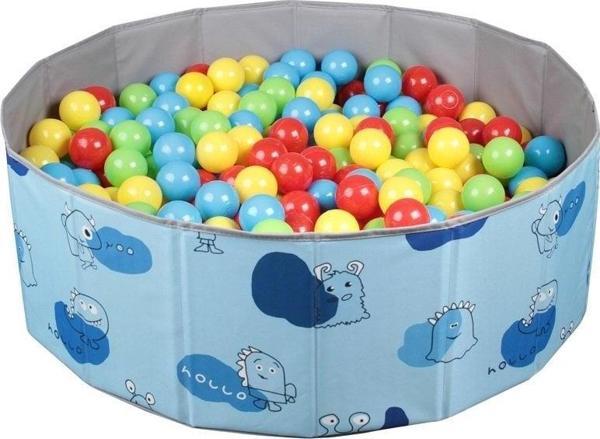Baby Marine Katlanabilir Top Havuzu - Oyun Halısı + 150 Adet 4 Renk Top Hediye - Image 1
