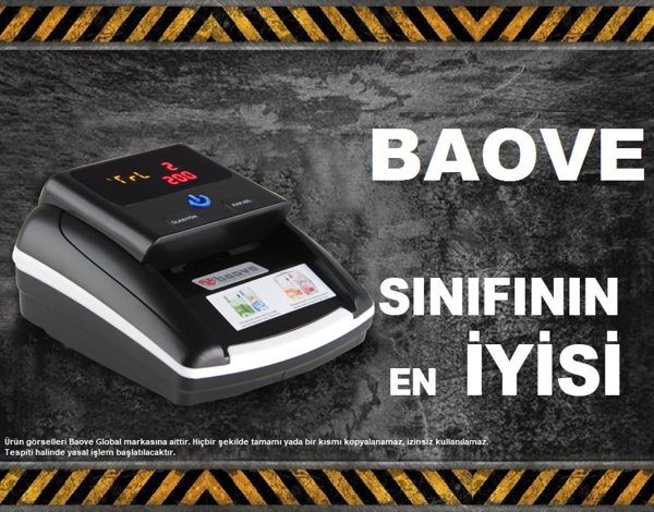 Baove Gb5800 Sahte Para Kontrol Cihazı - Sahte Para Dedektörü - Euro - Tl - Image 1