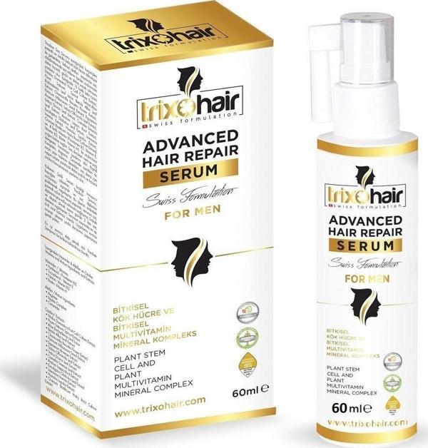 Trixohair Saç Dökülmesine Karşı Saç Bakım Serumu Erkekler İçin 60 Ml Patentli İçerik Ve Kök Hücre Teknolojisi - Image 1