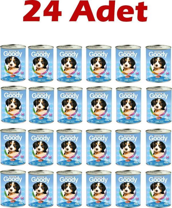 Goody Kuzu Etli Yavru Köpek Konservesi 400 Gr 24 Adet - Image 1