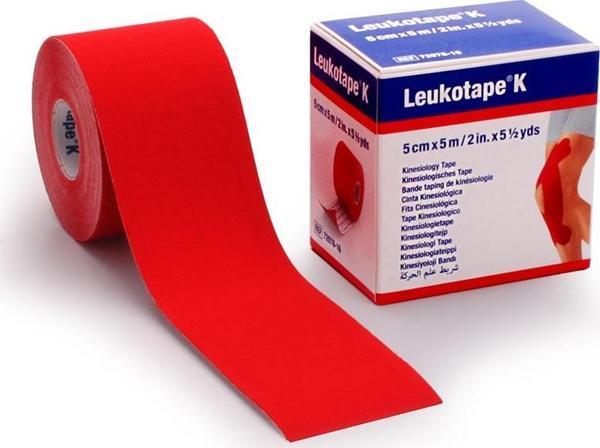 Leukotape K 5cm x 5m Bsn Kinesiotape Kırmızı - Image 1