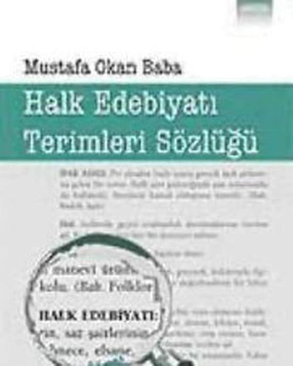 Halk Edebiyatı Terimleri Sözlüğü - Heyamola Yayınları - Image 1