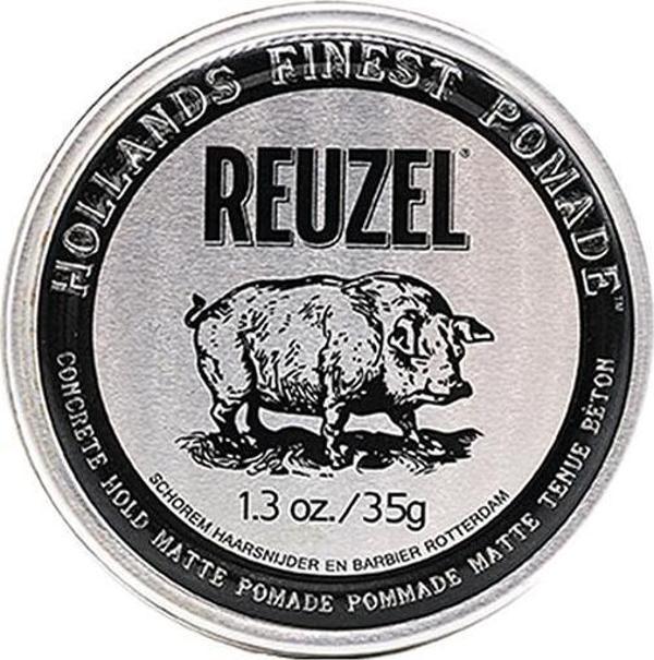 Reuzel Concrete Hold Matte Pomade Erkekler için Saç Şekillendirici Krem 35Gr - Image 1