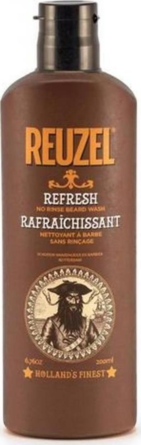 Reuzel Refresh No Rinse Beard Wash Sakal Yıkama Jeli 200ML - Image 1