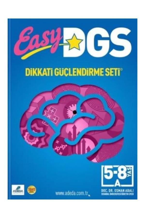 Easy Dikkati Güçlendirme Seti 5-8 Yaş A Osman Abalı - Adeda Yayıncılık - Image 1