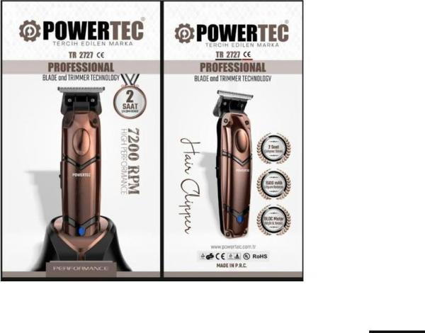 Powertec TR-3737 Sakal Tıraş Ense Çizim Makinası - Image 1