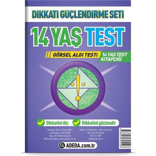 Adeda DGS 14 Yaş Görsel Algı Testi - Adeda Yayıncılık - Image 1