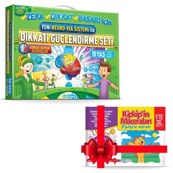 Adeda Dikkati Güçlendirme Seti DGS 10 Yaş - Hikaye Kitabı Hediye  - Adeda Yayıncılık - Image 1