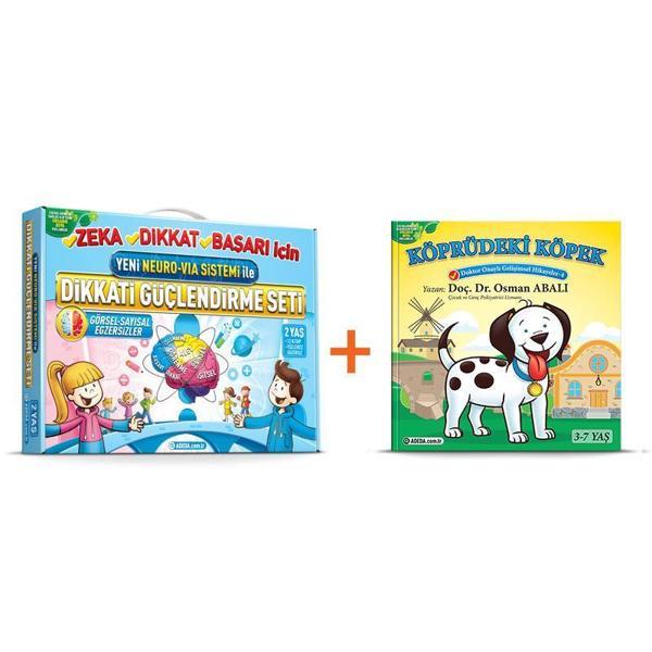 Adeda Dikkati Güçlendirme Seti DGS 2 Yaş + Köprüdeki Köpek - Adeda Yayıncılık - Image 1