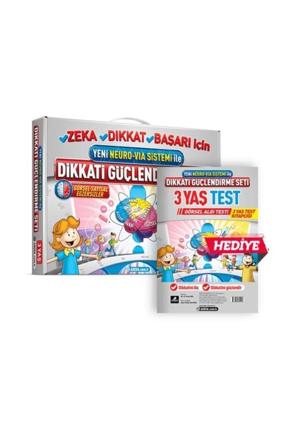 Adeda Neuro Via Dikkati Güçlendirme Seti 3 Yaş ve Görsel Dikkat Testi - Adeda Yayıncılık - Image 1