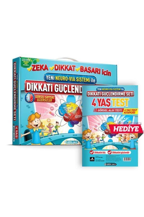 Adeda Neuro Via Dikkati Güçlendirme Seti 4 Yaş ve Testi - Adeda Yayıncılık - Image 1