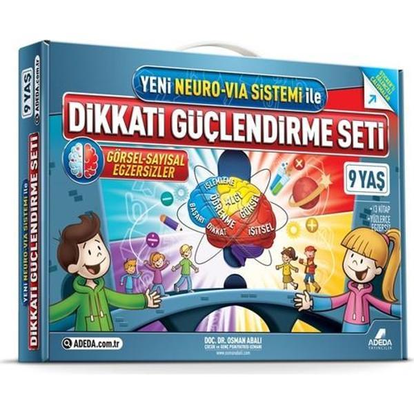 Dikkati Güçlendirme Seti 3. Sınıf - 9 Yaş - Osman Abalı - Adeda Yayıncılık - Image 1