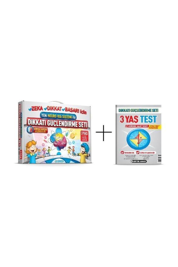 Neuro Via Dikkati Güçlendirme Seti 3 Yaş+Test - Adeda Yayıncılık - Image 1
