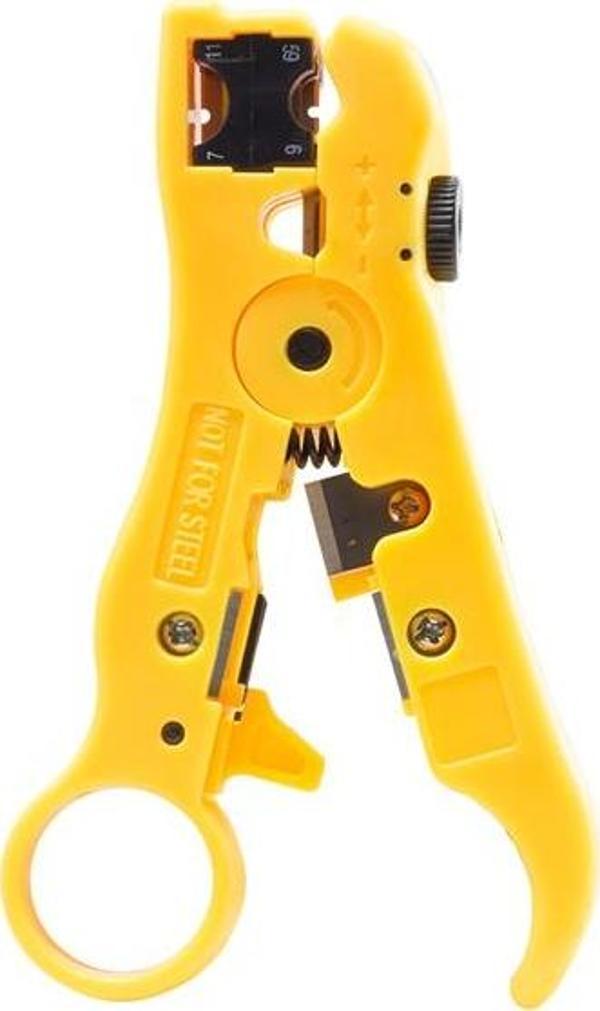 Powermaster RG59 RG6 RG7 RG11 Flat Kablo Soyucu YK 302 - Image 1