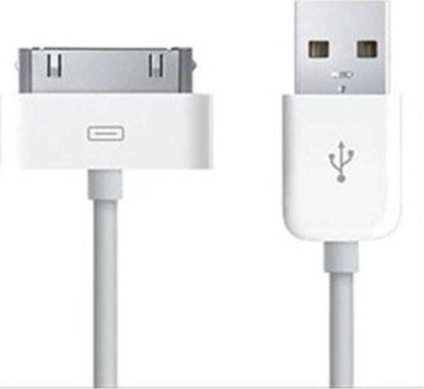 Inovaxis Apple iPhone 3/3G/3GS/4/4S iPod / iPad Uyumlu Data Kablosu - 30pin - Image 1