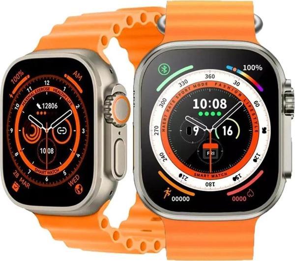 İnovaxis T800 Ultra Akıllı Saat İos Andorid Destekli Arama Özeliği Sensörlü Lcd Ekran 3 Tuş - Image 1
