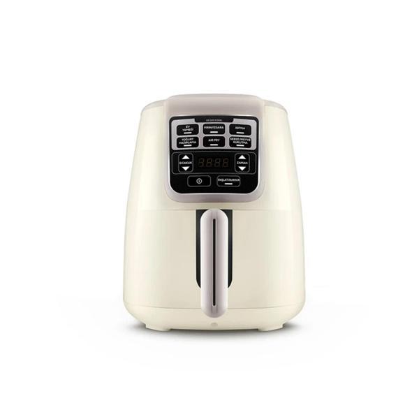 Karaca Air Pro Cook XL 2 in 1 Konuşan Airfryer Iconic Beige 4L - Image 1