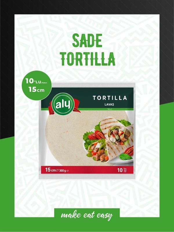 Aly Sade Tortilla Lavaş 15 Cm 10'Lu Paket 300 Gr - Image 1