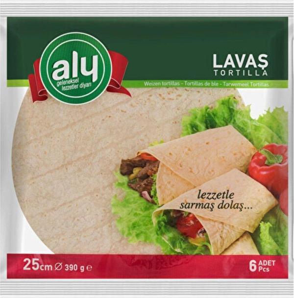 Aly Tortılla Sade 25Cm 6Lı 390Gr - Image 1