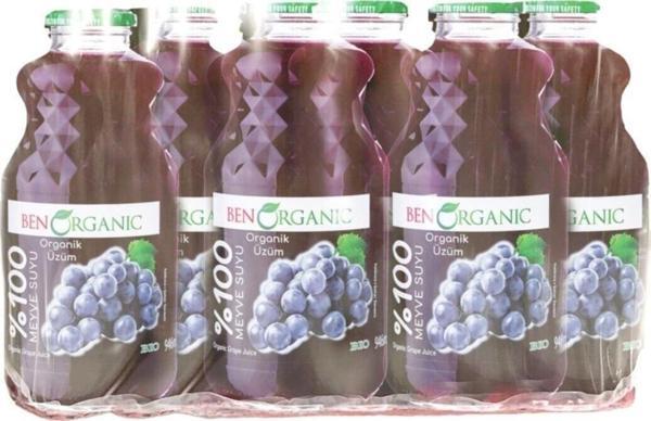 Benorganic Organik Üzüm Suyu 6 X 946 Ml - Image 1