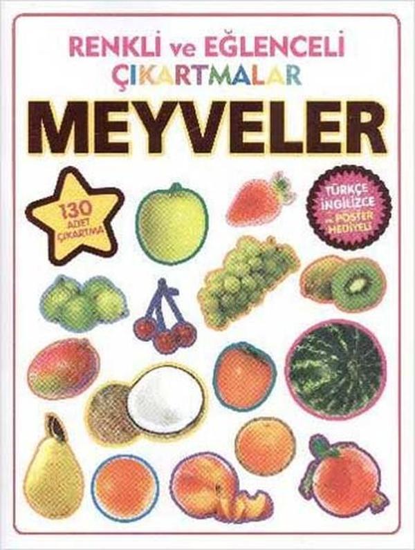 Renkli ve Eğlenceli Çıkartmalar - Meyveler - Parıltı Yayınları - Image 1