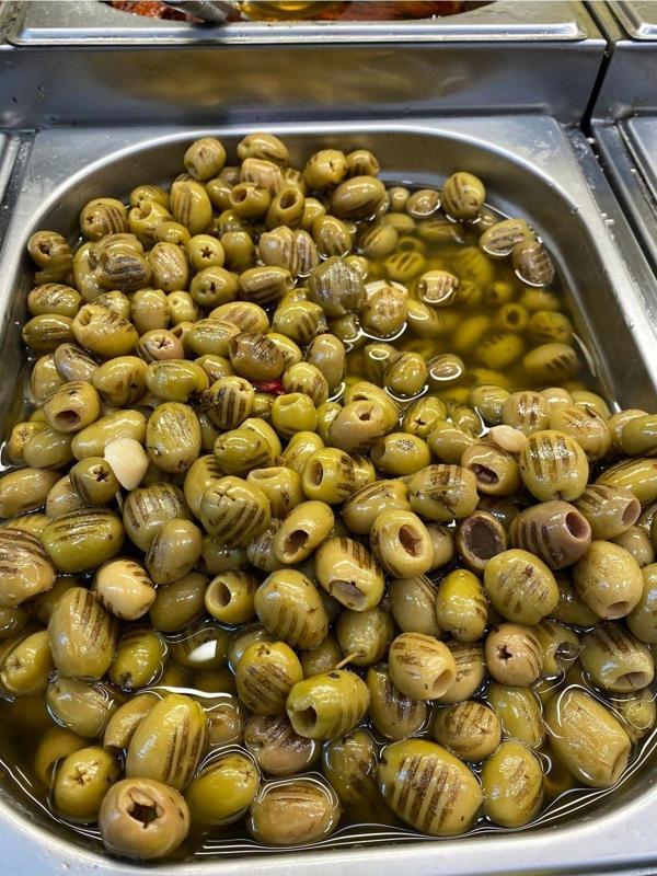 Öğün Grill Izgara Yeşil Zeytin 500Gr - Image 1