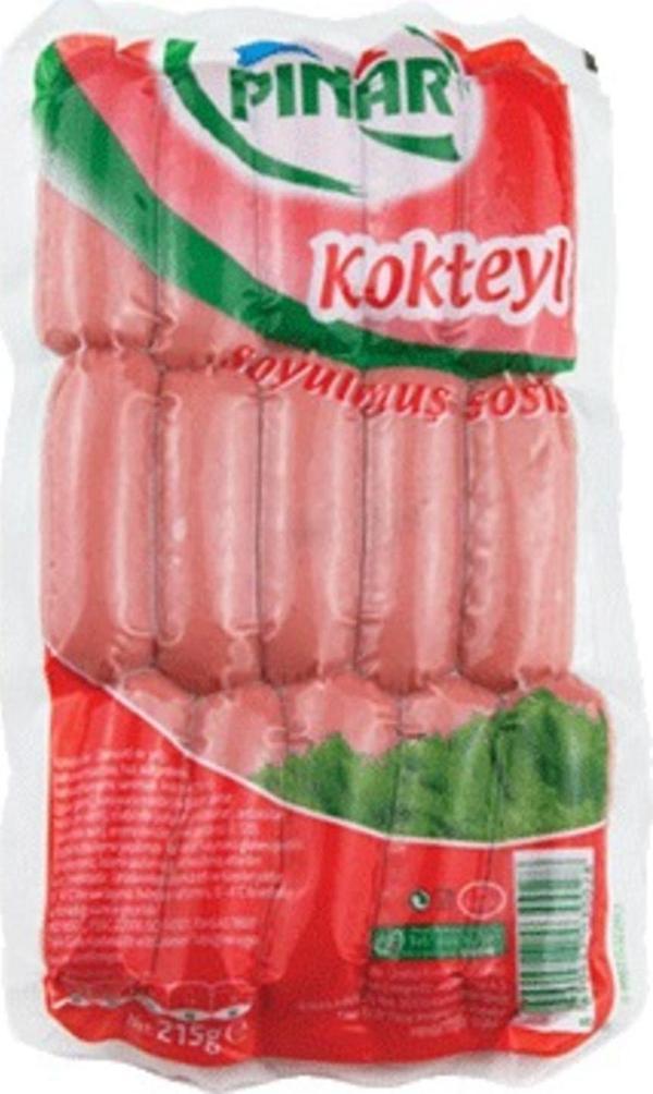 Pınar Dana Sosis Minik Soyulmuş 215 Gr - Image 1