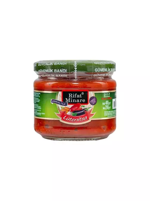 Rifat Minare Lutenitsa Kahvaltılık Tatlı Sos Cam Kavanoz 300 Gr - Image 1