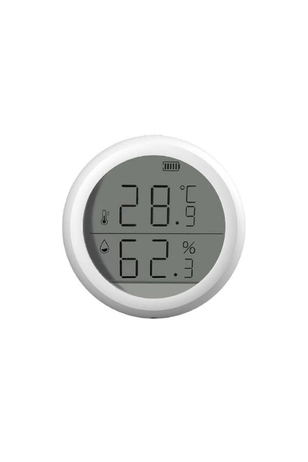 Xenon Smart Akıllı Dijital Termometre Wifi Zigbee Mobil Uygulama Kontrollü Iç Mekan Isı Ölçer Ve Nem Ölçer X7608 - Image 1