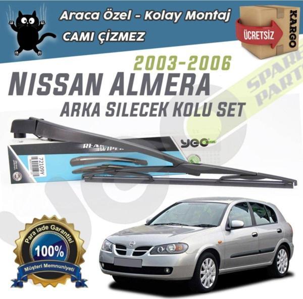 Yeo Nissan Almera Hb Arka Silecek Kolu Set 2003-2006 - Image 1