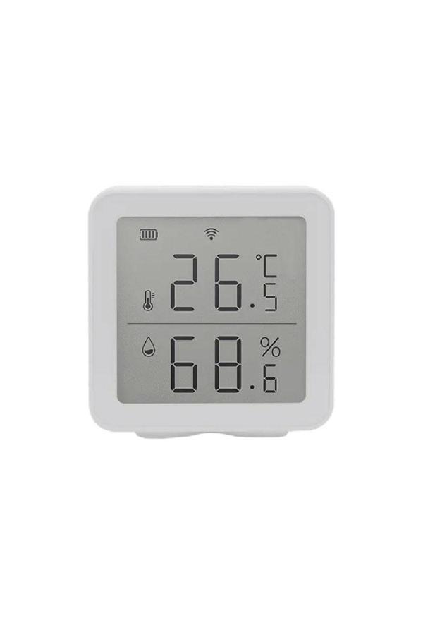 Xenon Smart Akıllı Dijital Termometre Wifi Mobil Uygulama Kontrollü Iç Mekan Isı Ölçer Ve Nem Ölçer X7508 - Image 1