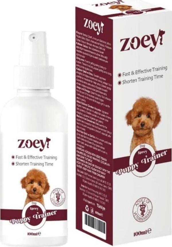 Zoey Puppy Trainer Köpek Tuvalet Eğitim Spreyi 100 ml - Image 1