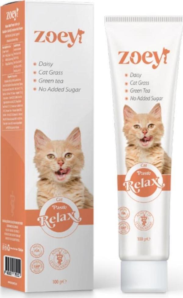 Zoey Relax Paste Kediler için Rahatlık ve Sakinliği Desteleyen Malt 100 gr - Image 1