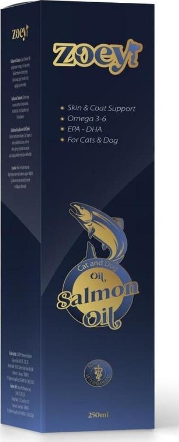 Zoey Salmon Oil Kedi ve Köpekler İçin Somon Yağı 200 ml - Image 1