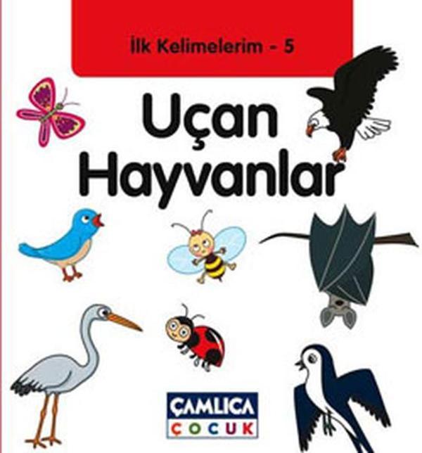 Uçan Hayvanlar - İlk Kelimelerim 5 - Çamlıca Çocuk Yayınları - Image 1