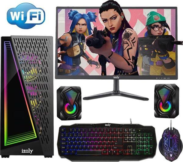 izoly Cosmıc X I5-3470 16gb 512gb Ssd Rx580 8gb 24'' Oyuncu Masaüstü Bilgisayarı - Image 1
