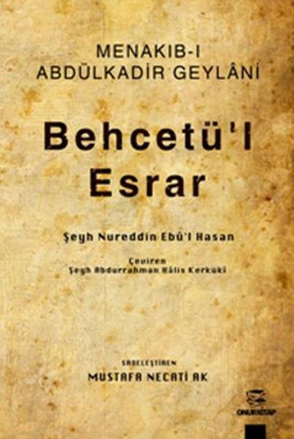 Menakıb-ı Abdülkadir Geylani - Behcetü'l Esrar - Onur Kitap - Image 1