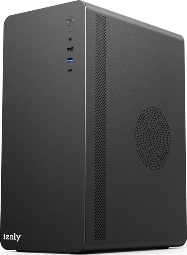 izoly U200 USB 3.0 300W mATX Bilgisayar Kasası Siyah - Image 1