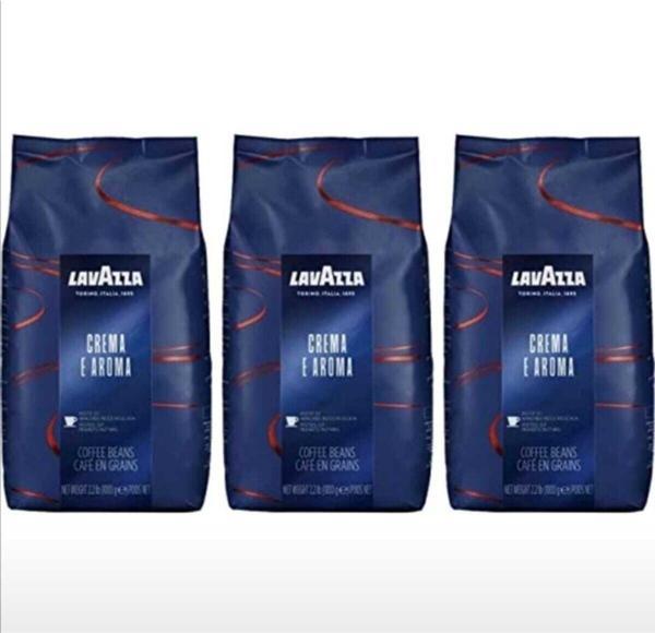 Lavazza Espresso Crema E Aroma Çekirdek Kahve 1 kg 3'lü - Image 1