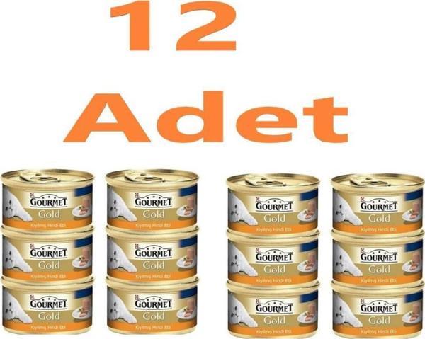 Gourmet Gold Hindili Kıyılmış 85 G - 12 Adet - Image 1