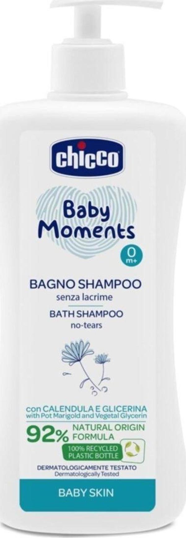 Baby Moments Doğal Saç Ve Vücut Şampuanı 500ml - Image 1