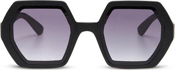 Okkia Emma Big Hexagonal Unisex Güneş Gözlüğü
Siyah - Image 1