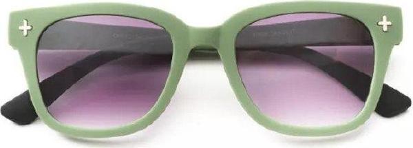 Okkia Giovanni Siyah Lens Unisex 
Güneş Gözlüğü Yeşil & Siyah  - Image 1