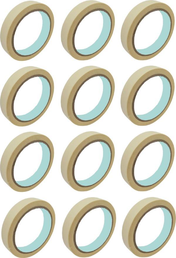 Güçlü Maskeleme Bandı 18 mm 40 metre 12 Adet - Image 1