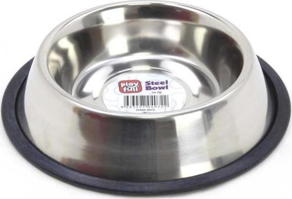 Playfull ASR16 Kedi Köpek Çelik Mama Kabı 16 Oz - Image 1